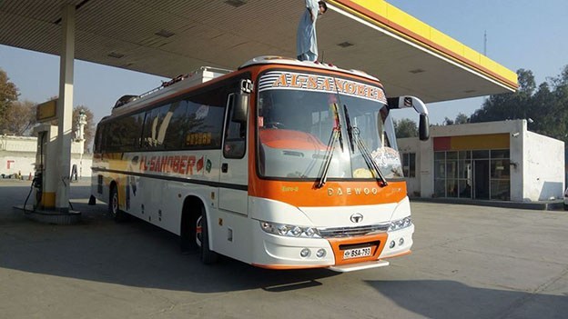 AL SANOBER KARACHI COACH BUS STAND ATTOCK